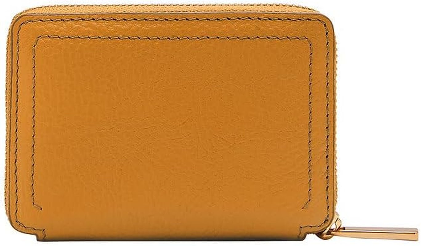 Fossil Damen Logan LiteHide ™ Leder-Kartenhalter mit Reißverschluss, SL10045763 Geldbörse Damen Naty Shop
