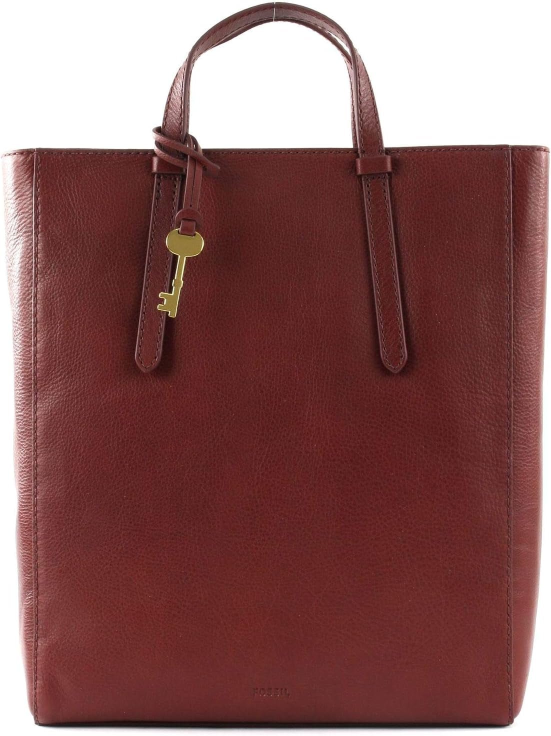 Fossil Damen-Umwandelbarer Camilla-Rucksack aus Leder, Damentaschen, Naty Shop, Braun