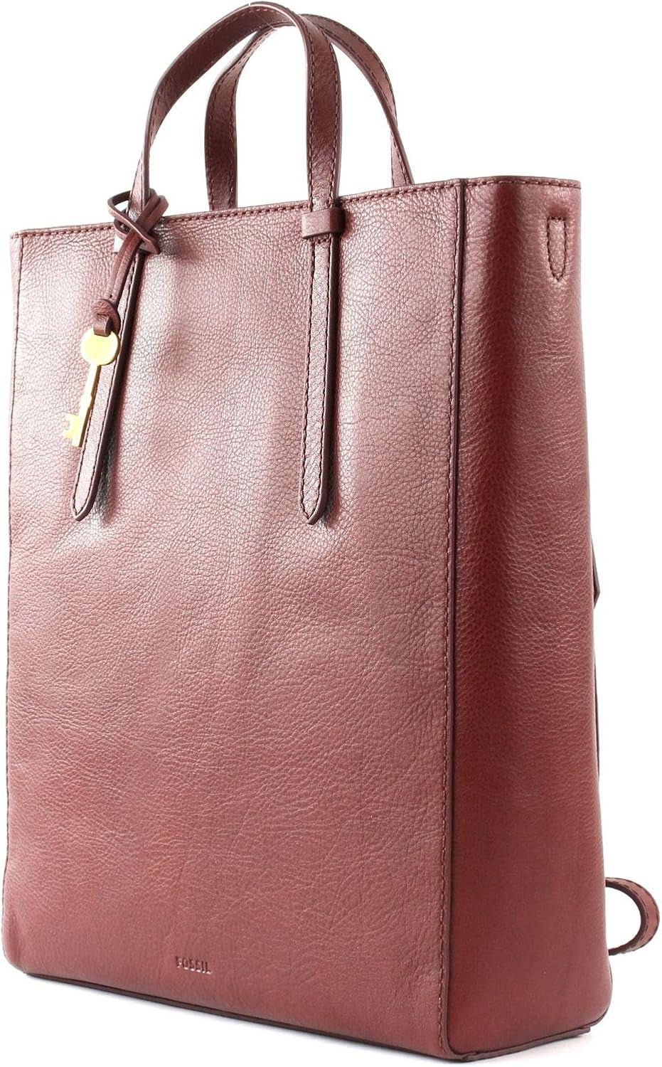 Fossil Camilla Damen-Umwandelbarer Rucksack aus Leder, Handtasche, Taschen, Damen, Naty Shop