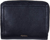 Fossil Damen Logan Multifunktionale Geldbörse Damen Naty Shop Schwarz 11,1125 cm x 2,54 cm x 8,89 cm