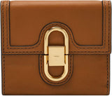 Fossil Damen Avondale Leather Trifold SL8292216 Geldbörse Damen Naty Shop Braun 10,8 cm L x 1,3 cm B x 10,2 cm H