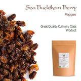 Sanddorn-Früchtetee Bio-Sanddornfrüchte - getrocknete Sanddornfrüchte Sanddorntee Sanddornfrüchte Sanddornfrüchte Dehydrierte Produkte Naty Shop