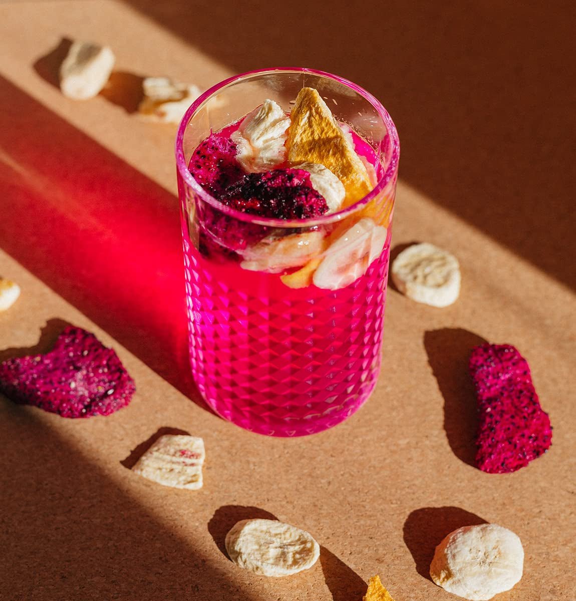 Gefriergetrocknete Früchte BRIX | Natürliche, trockene Mischung aus tropischen Früchten 80 g | Great Taste Award für Trockenfrüchte | GVO-frei, glutenfrei, vegan, Vitamine bleiben erhalten. Dehydrierte Produkte von Naty Shop