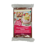 FunCakes Fondant mit Zitronengeschmack: Köstlicher Geschmack, glatte Textur, leicht zu verteilen, gerollter Fondant, perfekt für Kuchen, Cupcakes und Kekse. Halal, koscher und glutenfrei. 250 g (3er-Pack) Naty Shop Zuckerpaste 250 g Schokolade