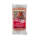 FunCakes Shimmering Rose Rollfondant: Einfach zu verwenden, glatt, flexibel, weich und biegsam, perfekt zum Dekorieren von Kuchen, Halal, koscher und glutenfrei. 250 g Naty Shop Default Title Zuckerpaste