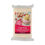 FunCakes Rollfondant Elegant Ivory: einfach zu verwenden, glatt, flexibel, weich und biegsam, perfekt zum Dekorieren von Kuchen, halal, koscher und glutenfrei, 250 g. Naty Shop Zuckerpaste 250 g