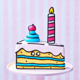 FunCakes Sea Blue Rollfondant: Einfach zu verwenden, glatt, flexibel, weich und biegsam, perfekt zum Dekorieren von Kuchen, halal, koscher und glutenfrei. 1 kg Naty Shop Zuckerpaste