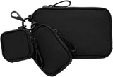 Fossil Tech Trio Reisetasche für Herren 17,78 cm L x 3,175 cm B x 12,065 cm H Herrenbrieftasche Naty Shop Schwarz