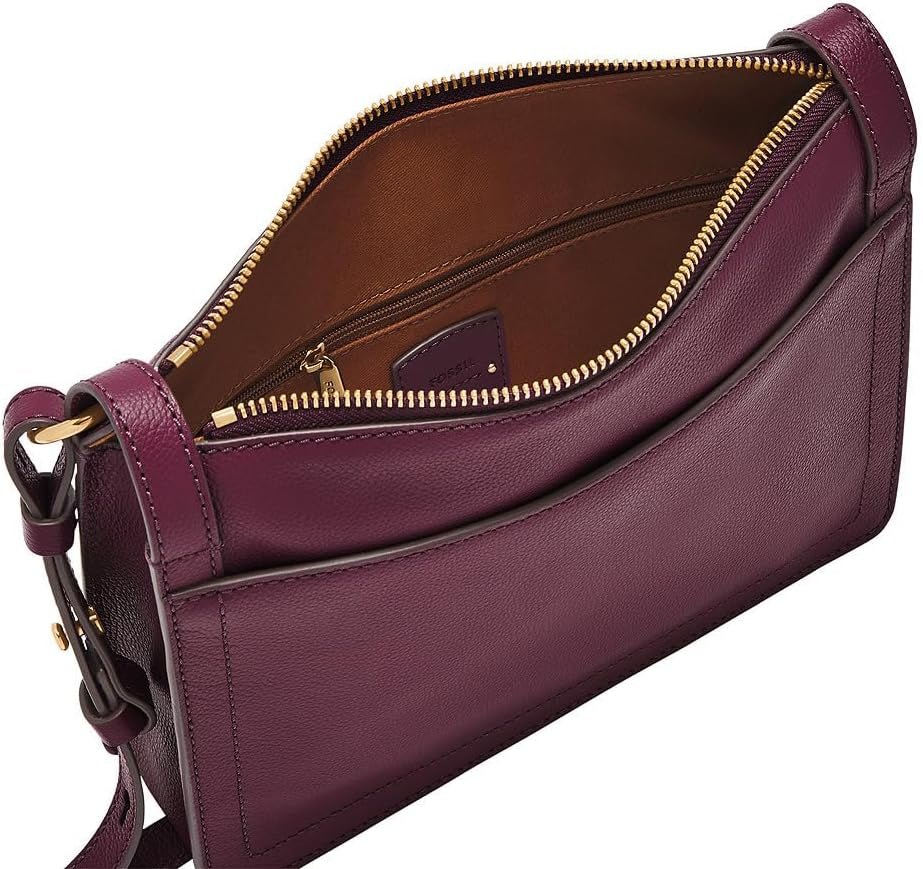 Fossil Taryn Crossover Body Bag für Damen, Lila Taschen Damen Naty Shop