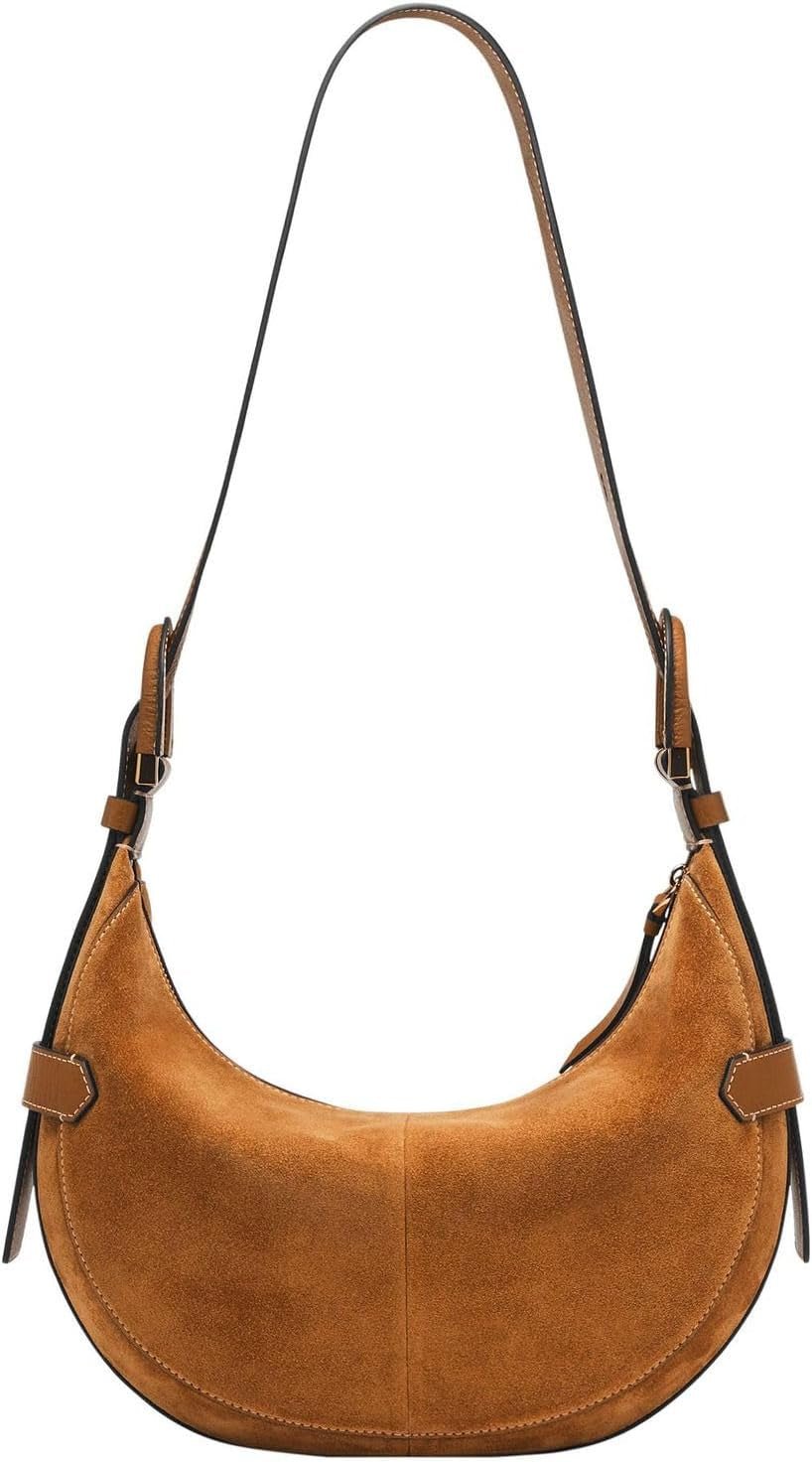 Fossil Harwell Damentasche, italienisches Hobo-Rindsleder, L: 30,5 cm, B: 8,9 cm, H: 20,3 cm, ZB1919216 Damentaschen Naty Shop