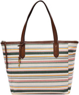 Damentasche Fossil Williamson Damentaschen Naty Shop Braun und Streifen