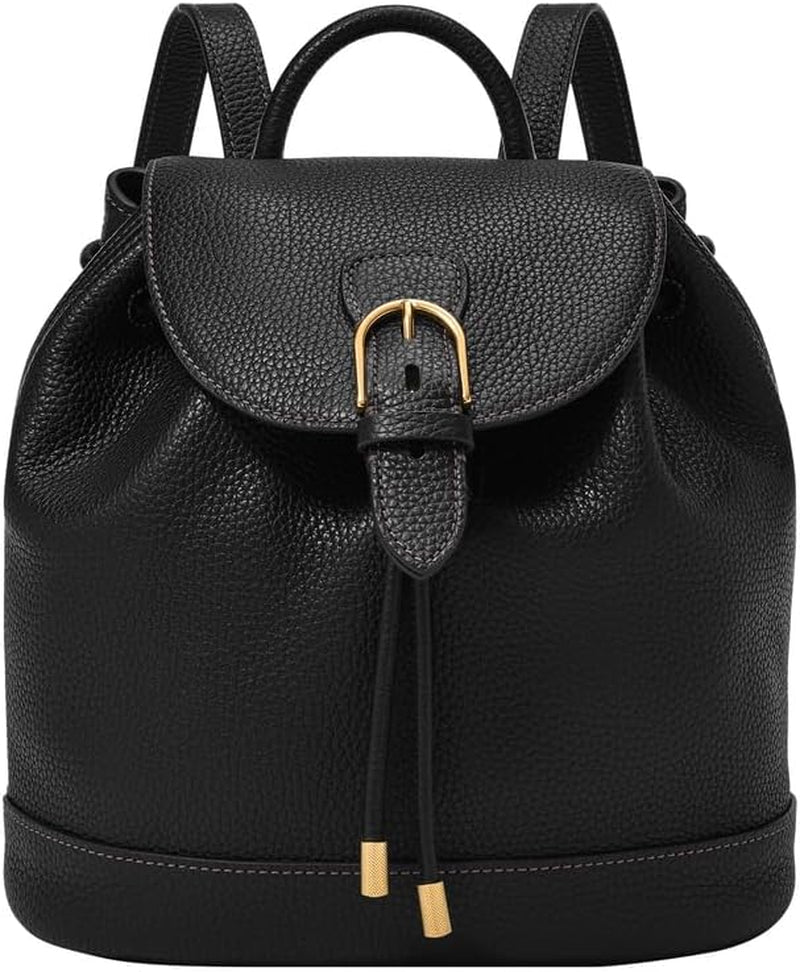 Fossil Everleigh Handtasche aus Leder oder Baumwolle für Damen Taschen Damen Naty Shop Graphite Black