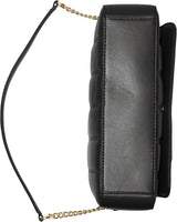 DKNY Damen Flap Umhängetasche, Schwarz/Gelb Damen Naty Shop Taschen