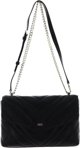 DKNY Damen Umhängetasche Damen Taschen Naty Shop Schwarz / Gold