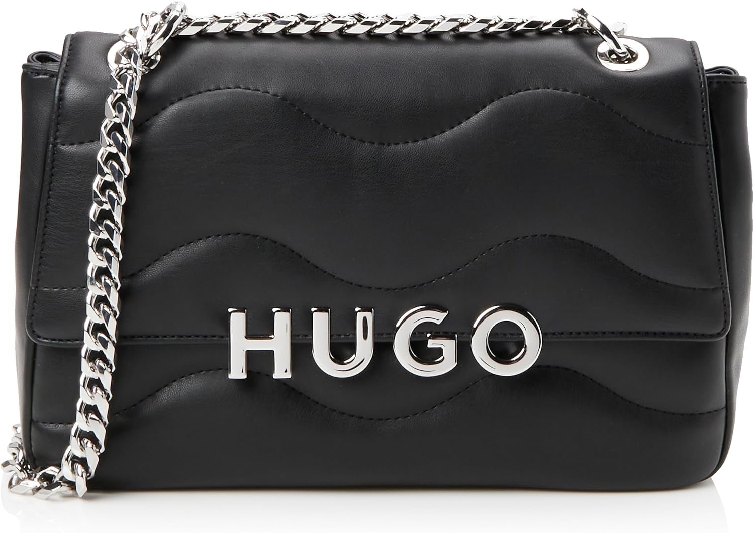 HUGO Damen Lizzie Umhängetasche Damen Taschen Naty Shop Schwarz1
