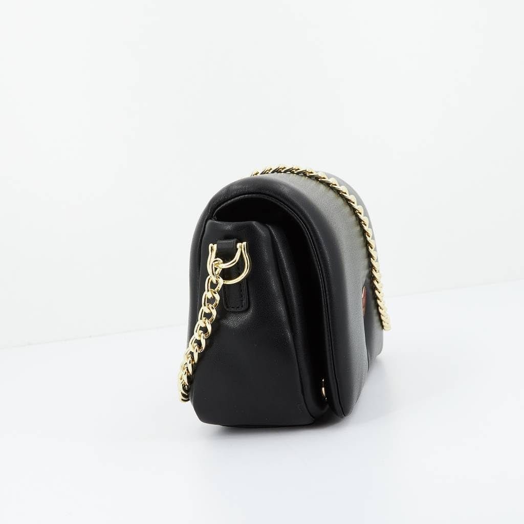Love Moschino Damen-Umhängetasche, Schwarz Naty Shop Damentaschen