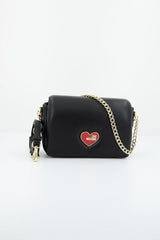 Love Moschino Damen-Umhängetasche, Schwarz Naty Shop Damentaschen