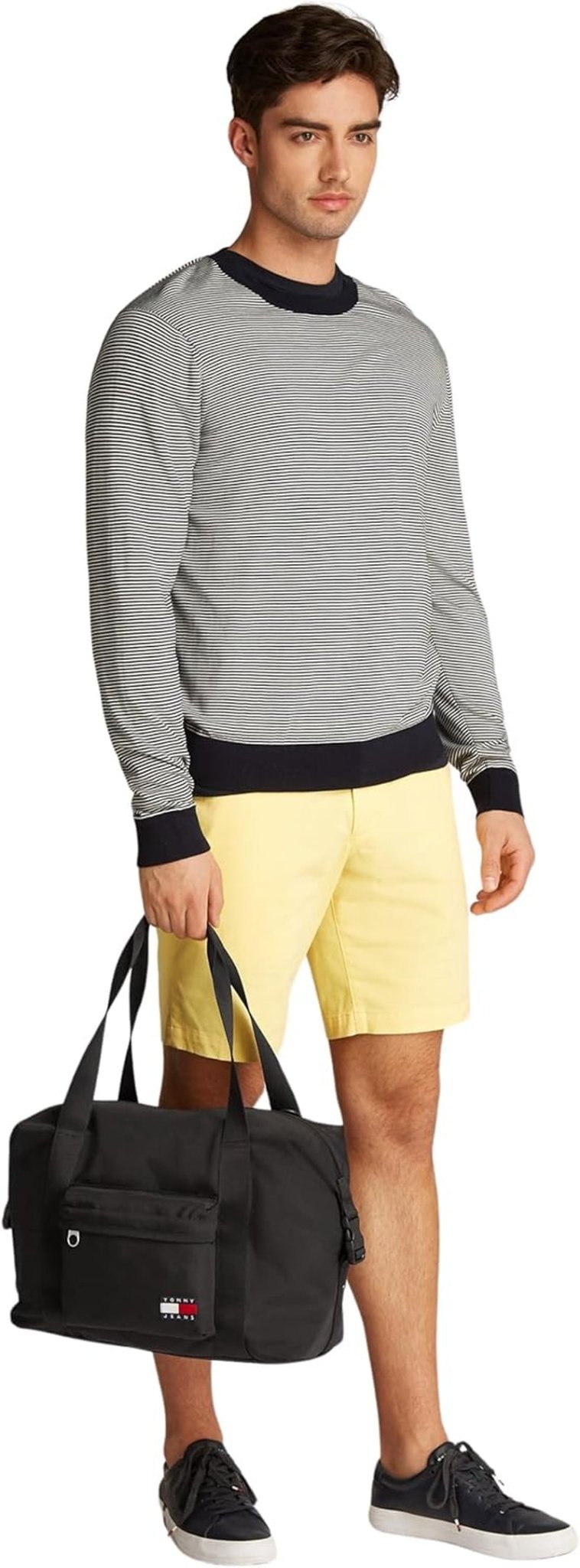 Tommy Jeans Daily Weekender Seesack für Herren, Schwarz, Einheitsgröße, Gepäck und Reiseausrüstung, Naty Shop