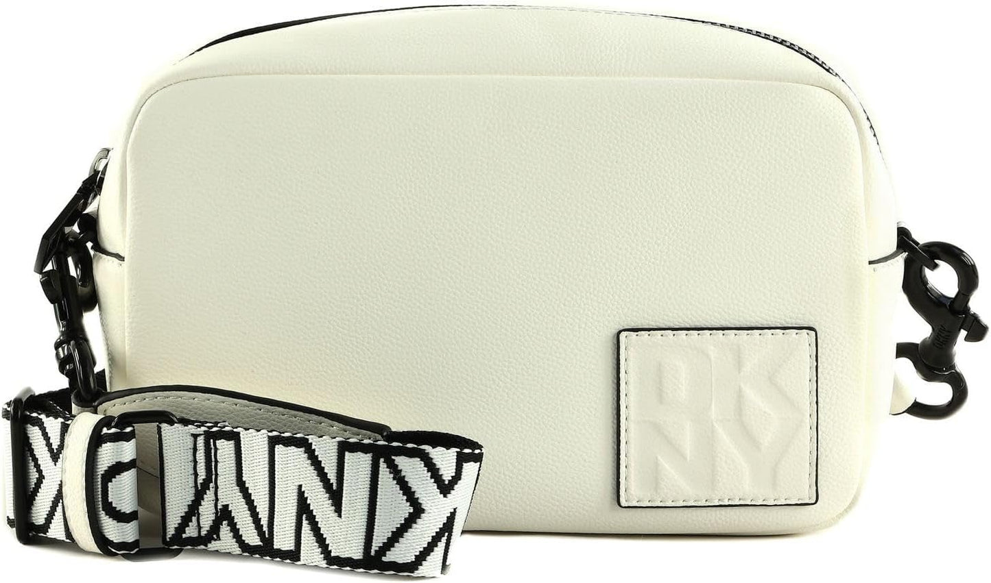 Damen DKNY Everyday Kameratasche Naty Shop Damentaschen Optical White/ Black