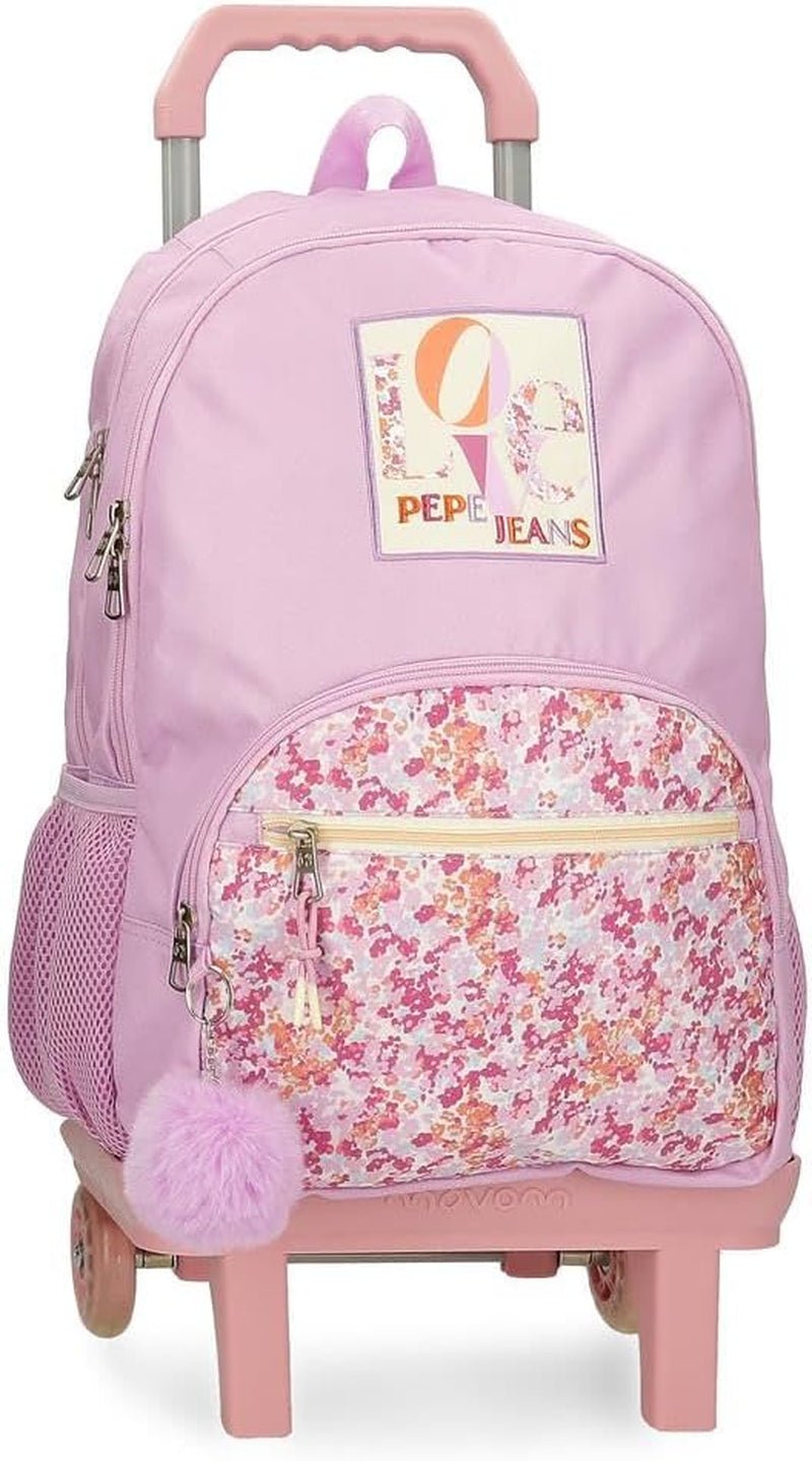 Pepe Jeans Sandra Tasche, die perfekte Größe für einen Rucksack, eine Aktentasche oder eine Handtasche, von Joumma Bags Premium-Rucksäcke und Schulranzen Naty Shop Rucksack 45 + Trolley