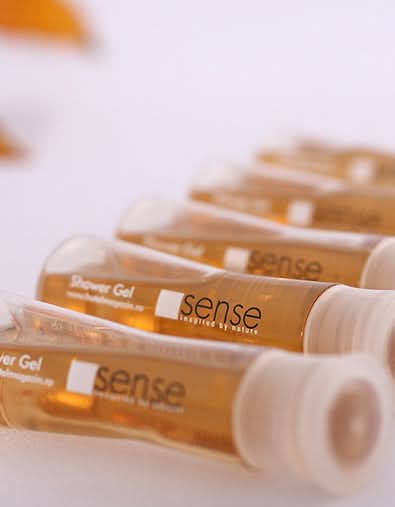 Hotelduschgel Sense Flasche – 25 ml Naty Shop Hotel Cosmetics