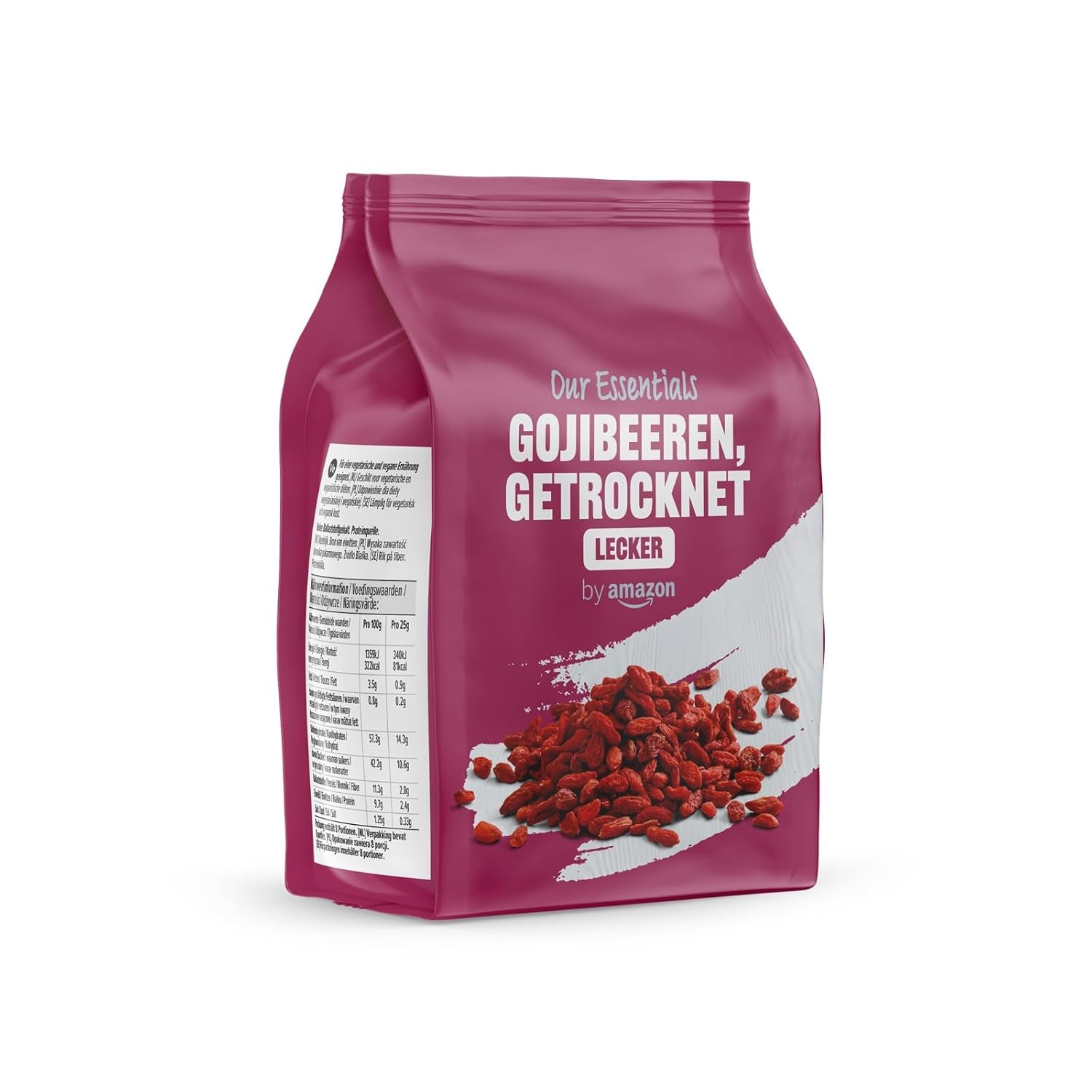 Dehydriertes Goji, 200 g Dehydrierte Produkte Naty Shop