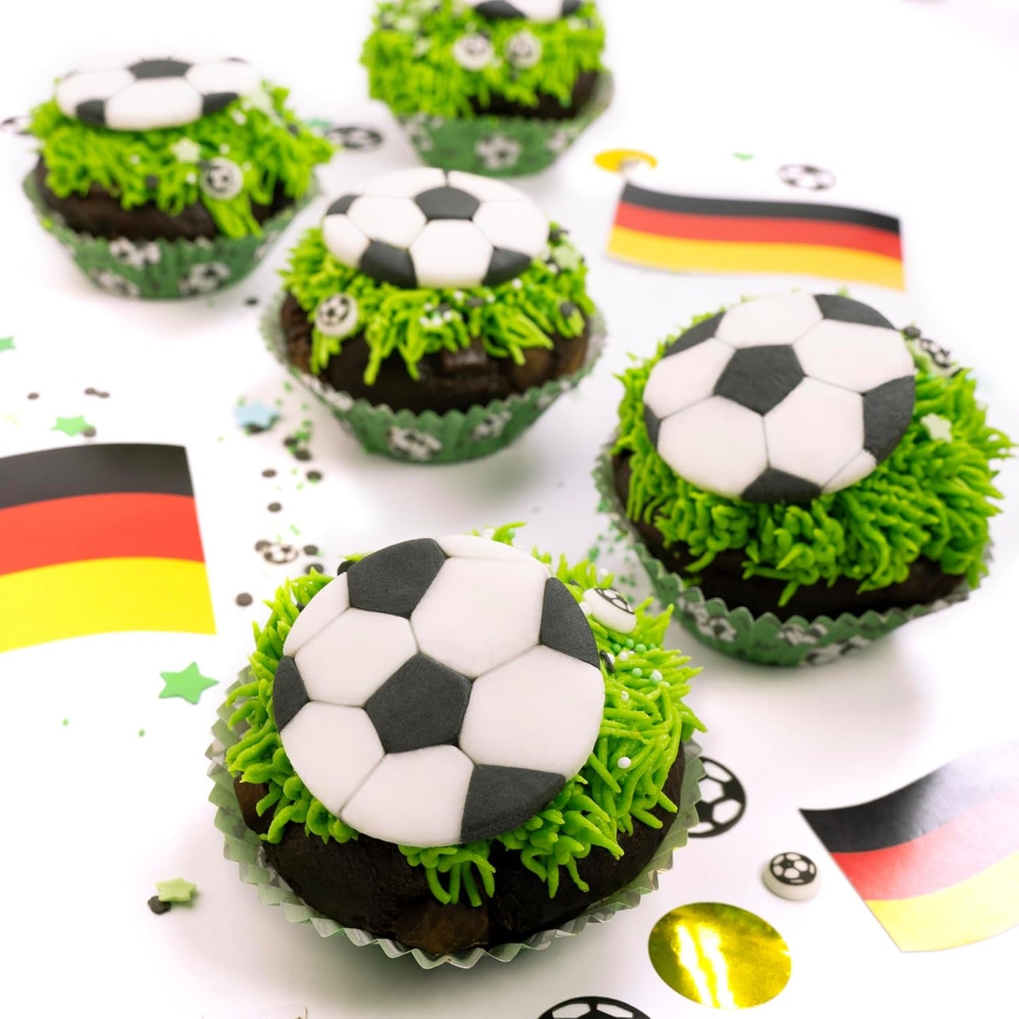 Günthart BackDecor 250g weißer Fondant, 100% vegan, palmölfrei, reißfest zum Überziehen von Kuchen und Gebäck, zum Modellieren geeignet, 2er Pack (1 x 250g) Naty Shop Zuckerpaste