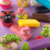 Günthart BackDecor 500g Fondant farbiger Fondant, palmölfrei, Modelliermasse zum Gestalten, 1er Set (500 gr) Zuckerpaste Naty Shop