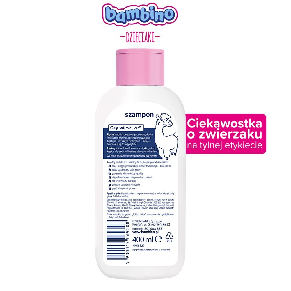 HÜLLE Shampoo für Pin und Alpakapuppe 400 ml Kinder - Bade- und Hautpflege Naty Shop