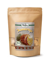 Biojoy BIO Ananasringe, getrocknet (1 kg), ungeschwefelt Naty Shop dehydrierte Produkte 250 G