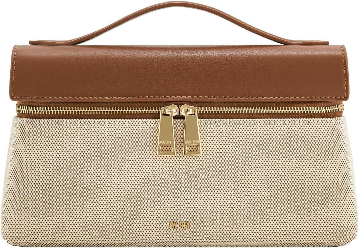 JW PEI Damen Thea Handtaschen Taschen Damen Naty Shop Braunes Canvas