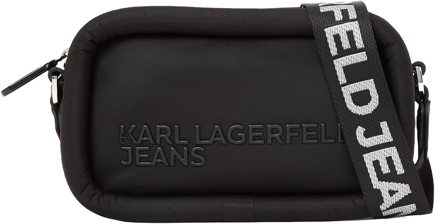 KARL LAGERFELD JEANS Puffy Camera Bag Umhängetaschen Damen Naty Shop Schwarz