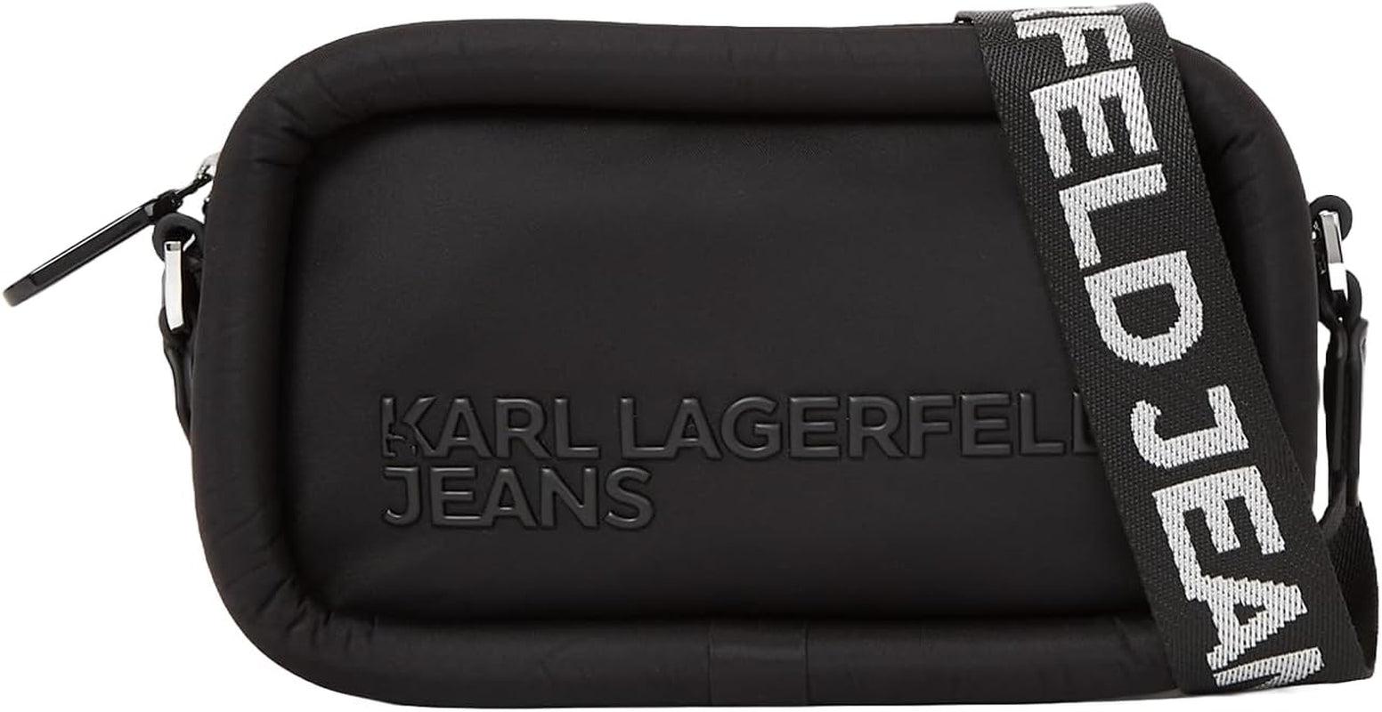KARL LAGERFELD JEANS Puffy Camera Bag Umhängetaschen Damen Naty Shop Schwarz
