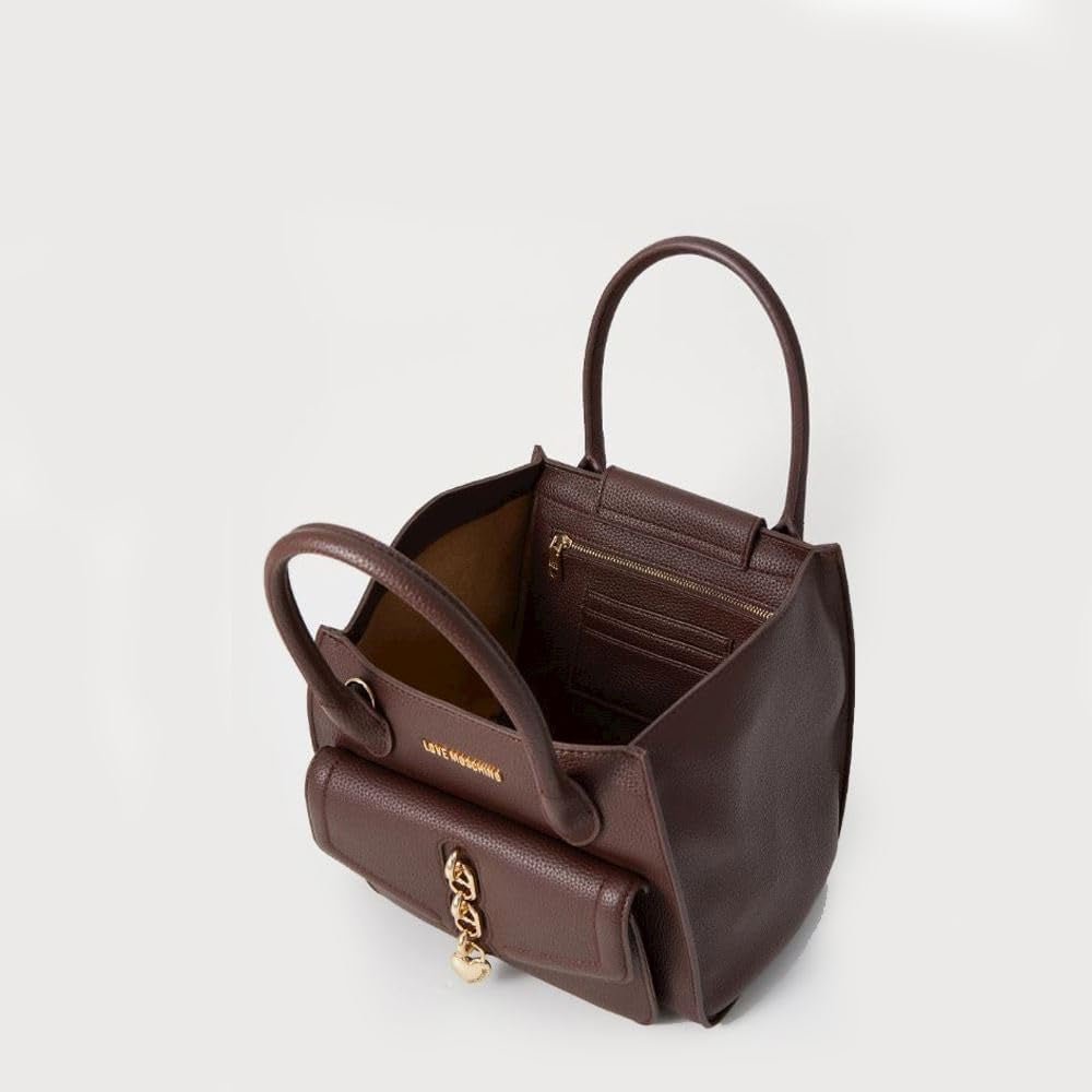 Love Moschino Umhängetasche Dunkelbraun One Size Taschen Damen Naty Shop