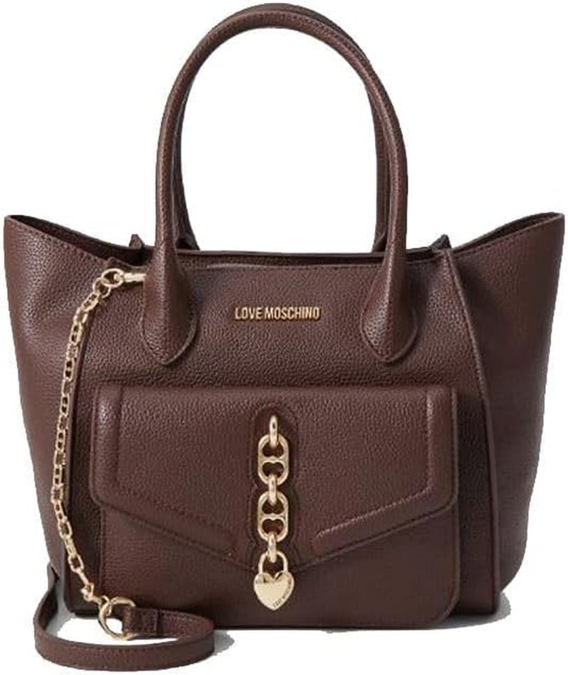 Love Moschino Umhängetasche Dunkelbraun Einheitsgröße Taschen Damen Naty Shop Standardtitel