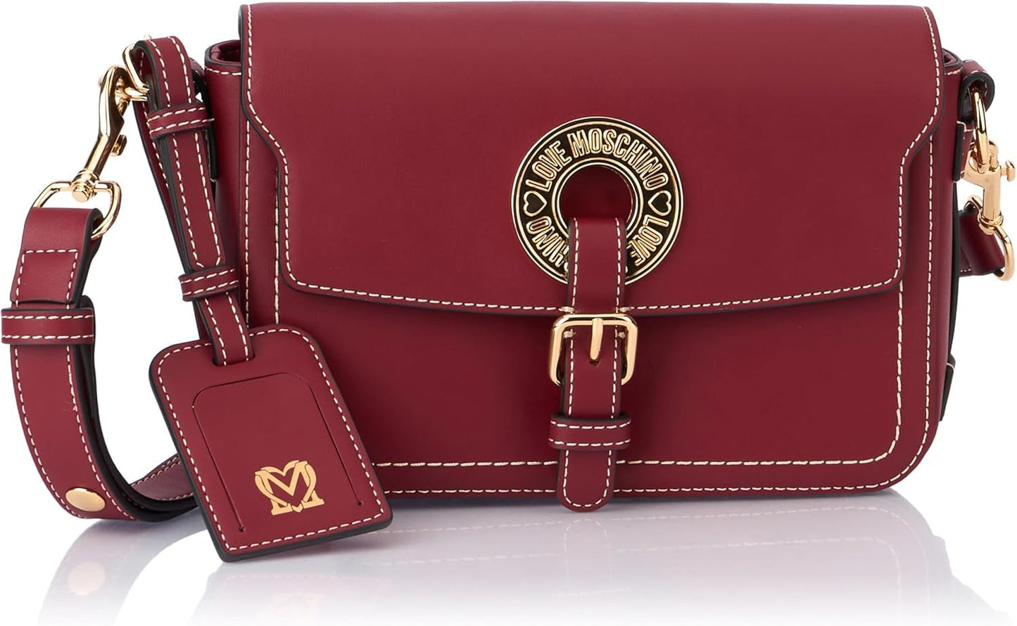 Love Moschino Umhängetasche Damen Bordeaux Einheitsgröße Taschen Damen Naty Shop Standardtitel