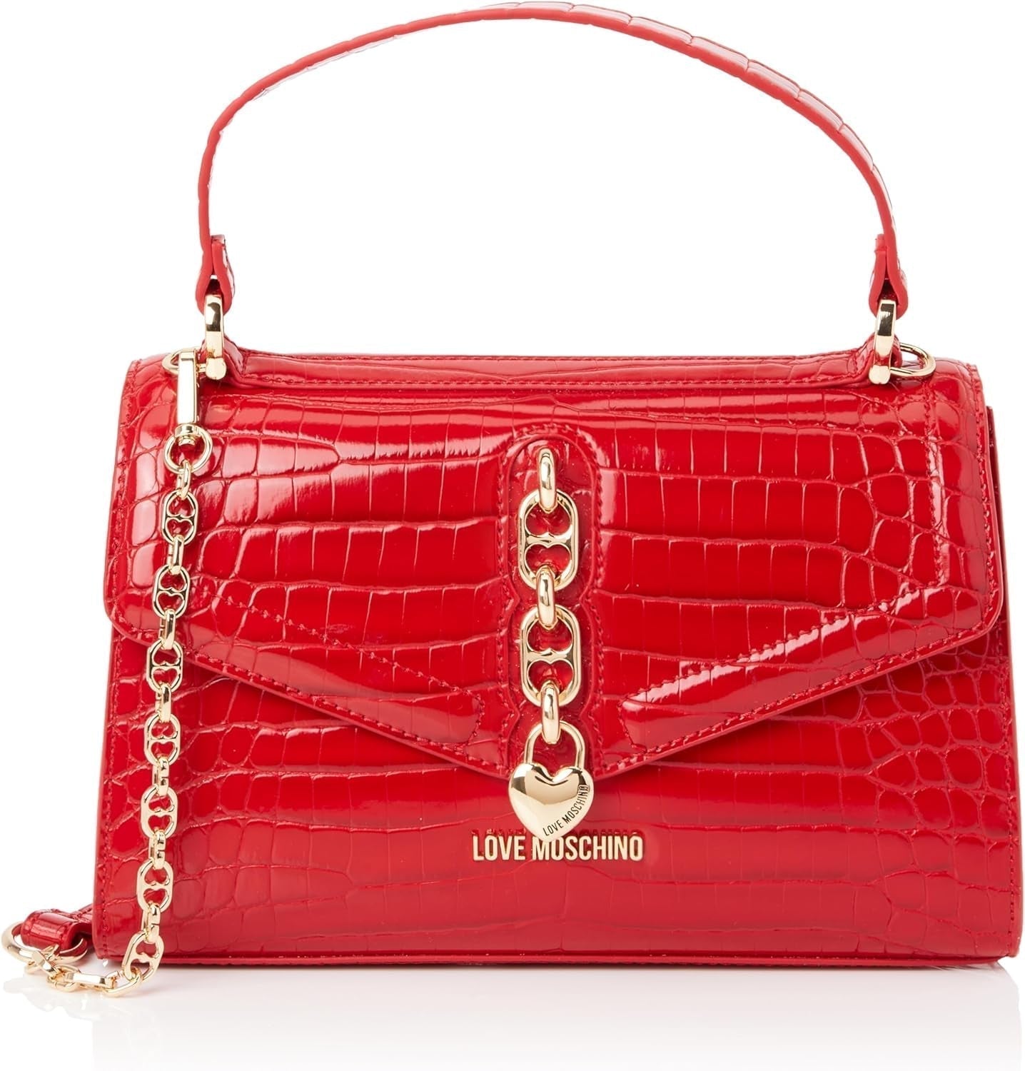 Love Moschino Red Bag Einheitsgröße Damentaschen Naty Shop Standardtitel