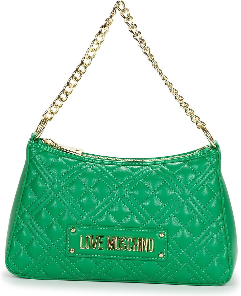 Love Moschino Damen Jc4135pp1gla0 Umhängetasche, 16X26X9 Taschen Damen Naty Shop Grün