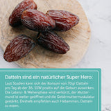 MABYEN Energy Balls Dattel Bio 20 Stk. | Dattelbällchen – Zuckerfreie gesunde Snacks für Schwangerschaft und Stillzeit – Proteinriegel mit Trockenfrüchten – 13 x Kakao- und 7 x Mango-Geschmack Dehydrierte Produkte Naty Shop