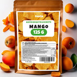 Gefriergetrocknete Mango, große Stücke. Gefriergetrocknete Früchte. Keine Zusatzstoffe. 100 % reine, natürliche Mango. Gefriergetrocknete Mango. Getrocknete Früchte. Getrocknete Mango 125 g von Foozia (125 g). Dehydrierte Produkte Naty Shop 125 g