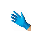 Nitrilex puderfreie blaue Nitrilhandschuhe 100 Stück, Größe L Nati Shop