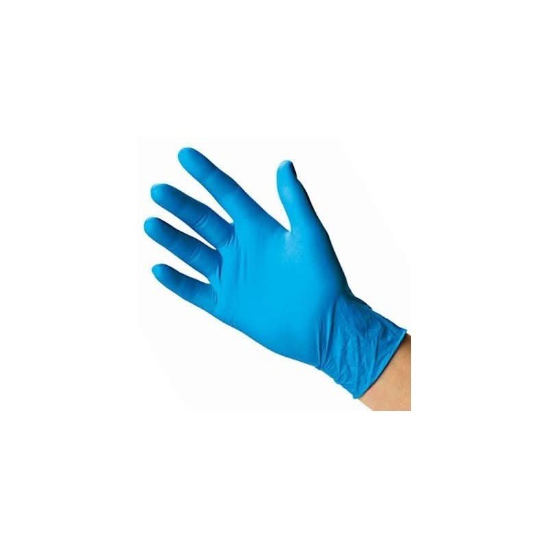 Puderfreie blaue Nitrilhandschuhe Nitrylex 100 Stück, Größe XL Nati Shop