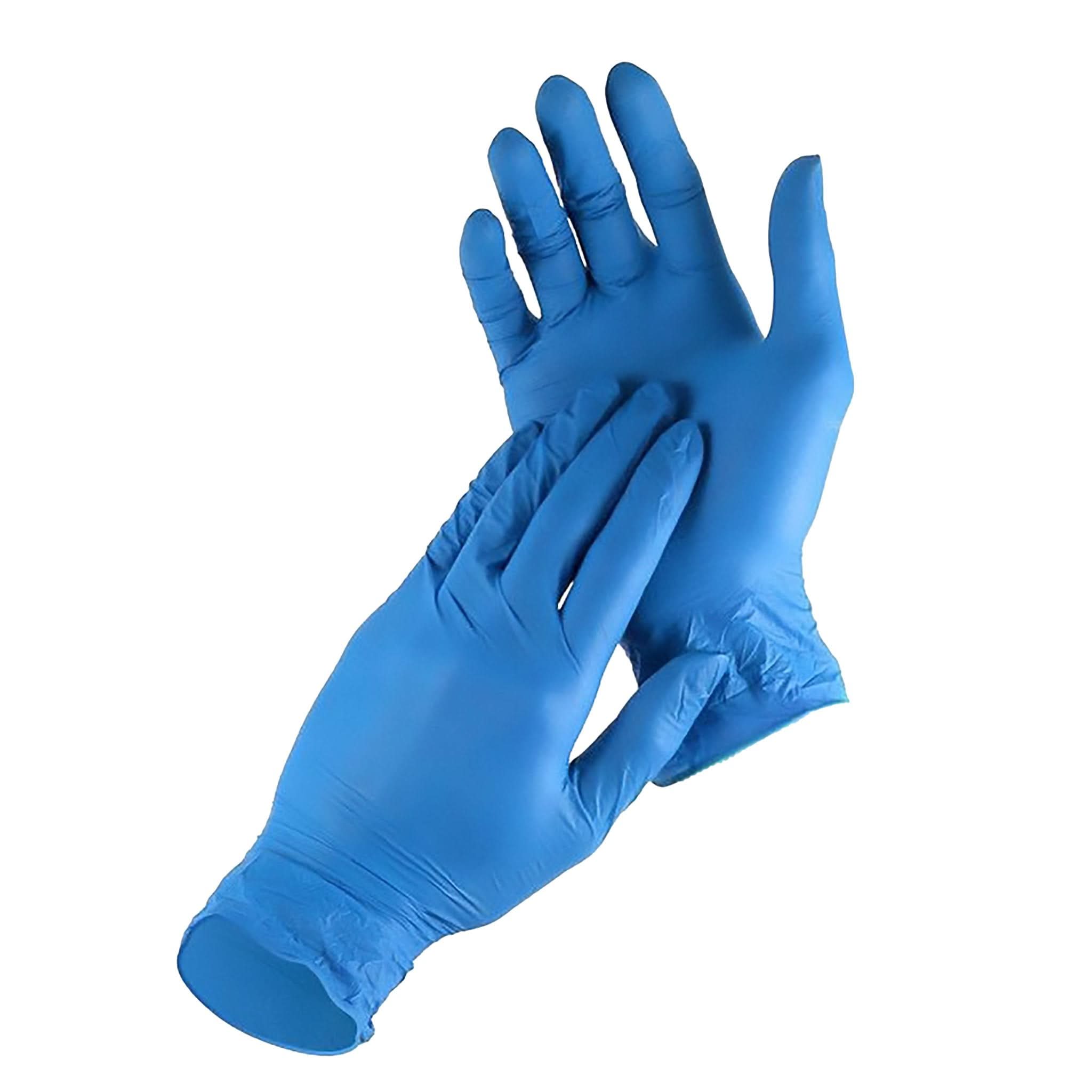 Puderfreie blaue Nitrilhandschuhe Nitrylex 100 Stück, Größe XL Nati Shop