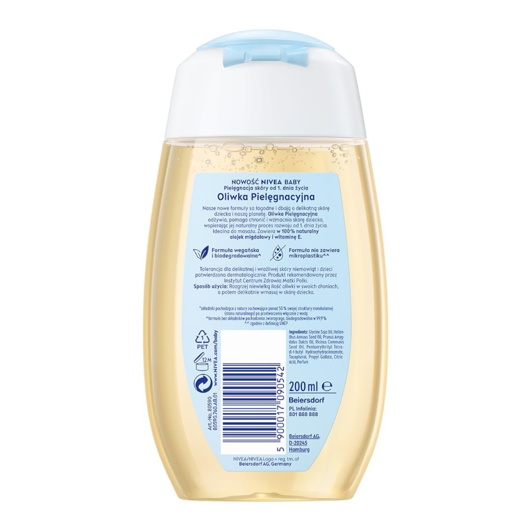 Pflegeoliven, 200 ml Kinder - Bade- und Hautpflege Naty Shop