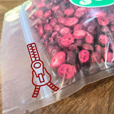 Gefriergetrocknete Cranberries ohne Zucker | XL 250g Gefriergetrocknete natürliche ungesüßte Cranberries | Gefriergetrocknete natürliche Wildfrüchte | Gefriergetrocknete Cranberries | ZingyZoo Dehydrierte Produkte Naty Shop