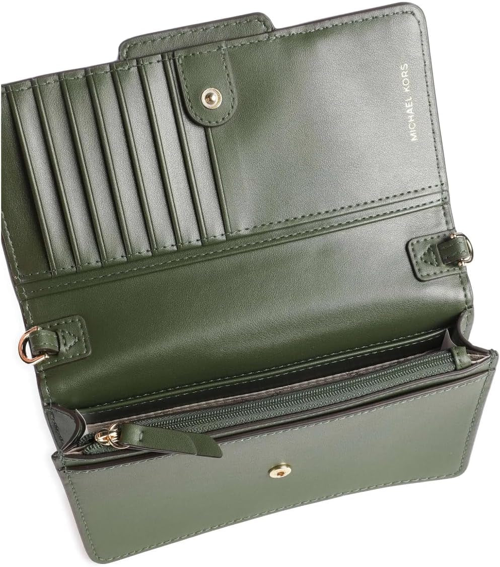 MICHAEL KORS Damen SM PHN CHN XBODY Tasche, Amazon Green Taschen Damen Naty Shop