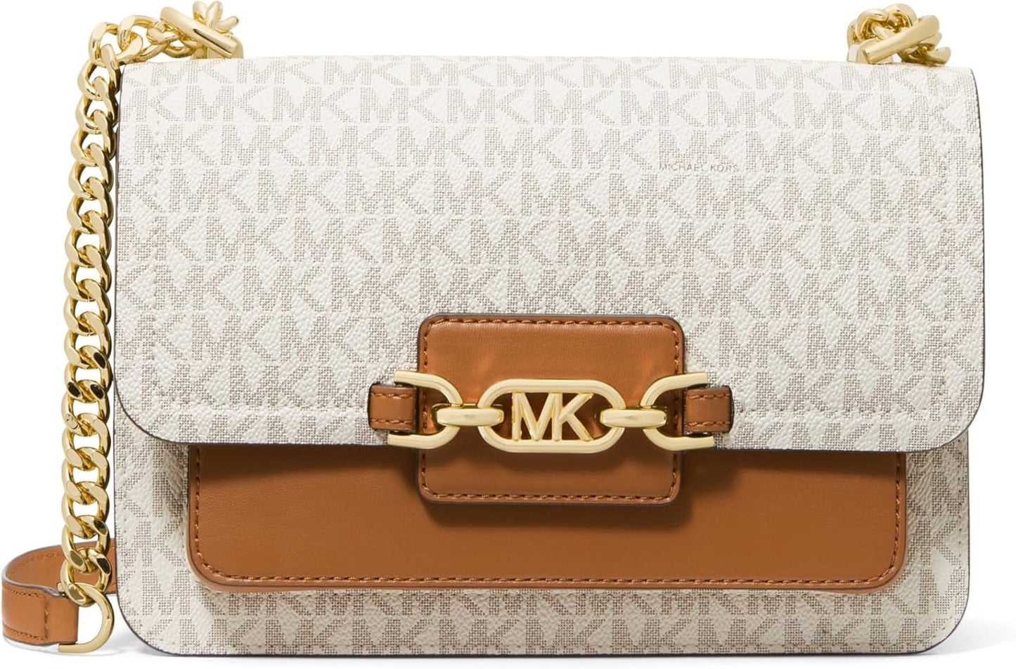 Michael Kors Umhängetasche Naty Shop Damentaschen Vanille/Acrn