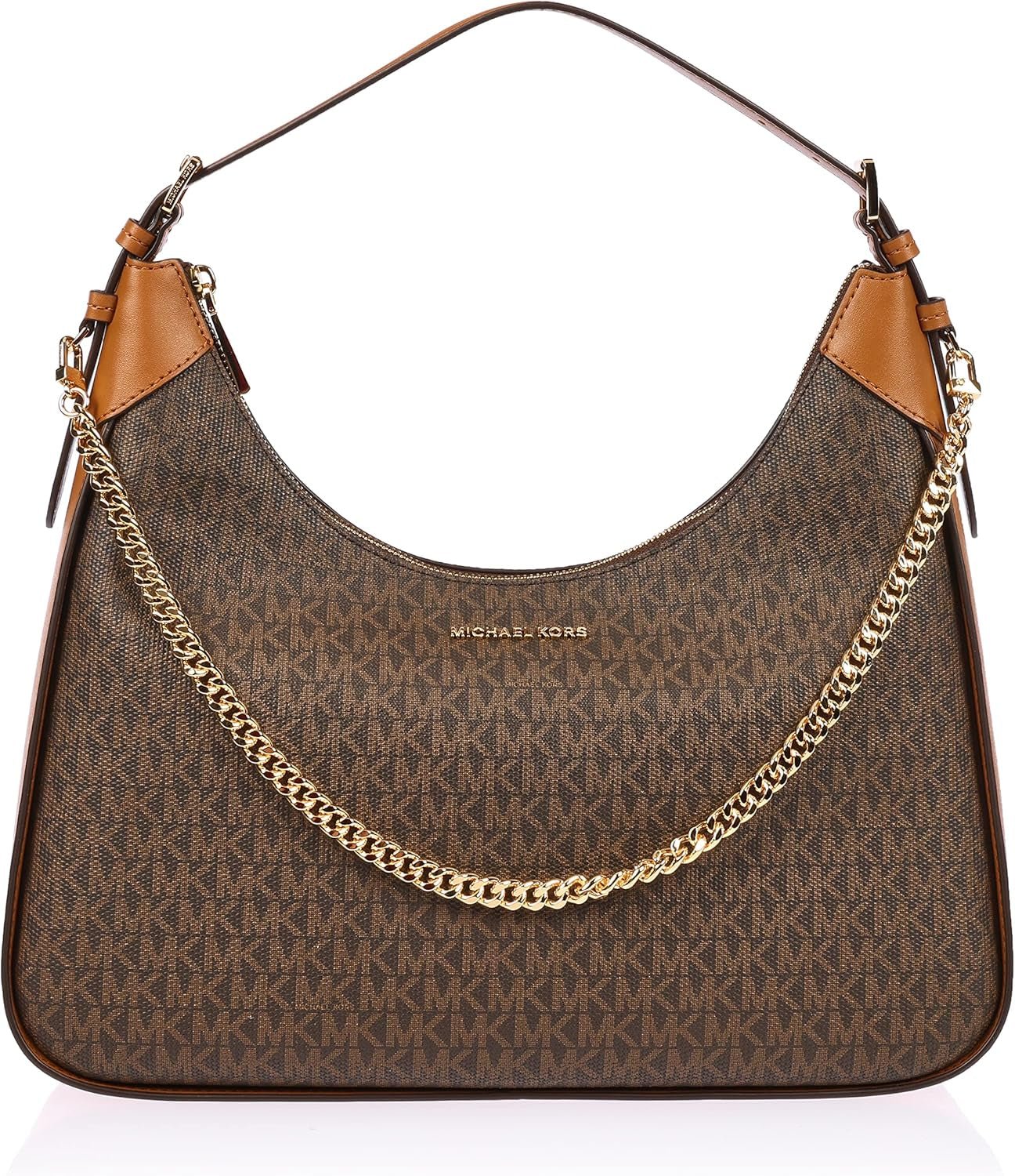 Michael Kors, Wilma Umhängetasche Damentaschen Naty Shop Brn/Acorn