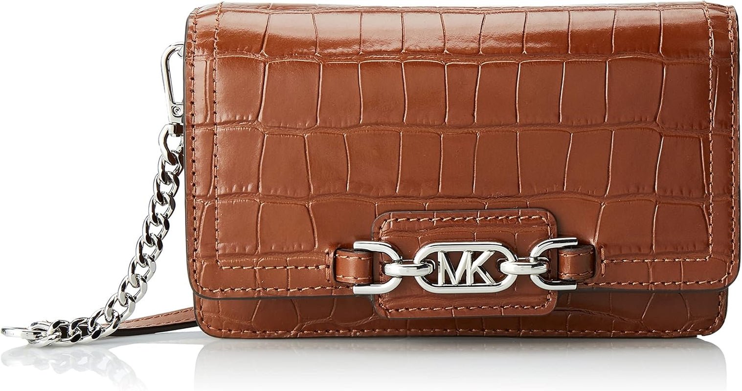 MICHAEL KORS Damen Heather Phn CHN Xbody Bag Damentaschen Naty Shop Kastanie
