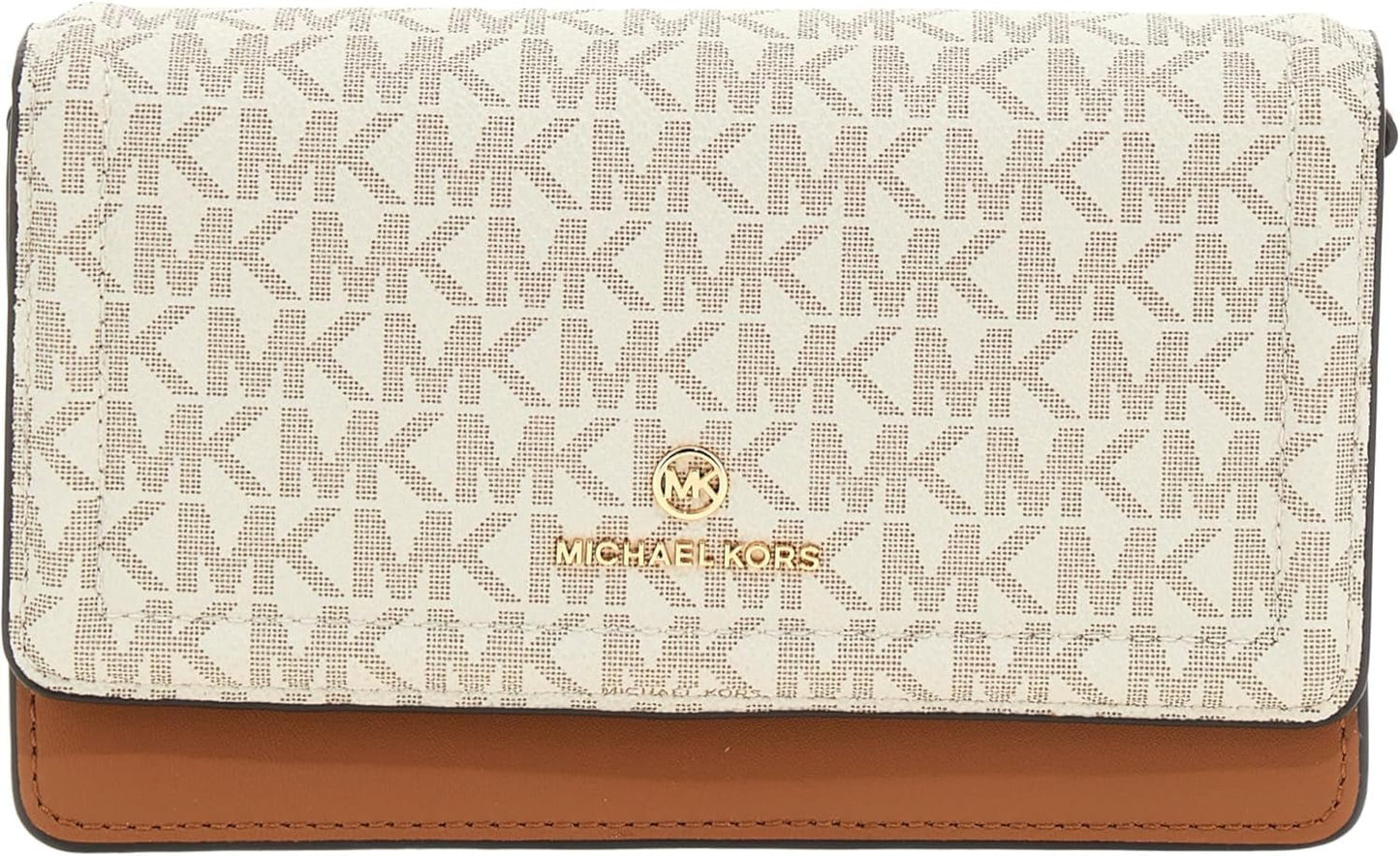 Michael Kors Jet Set Small Phone Charm Umhängetaschen Damen Naty Shop Vanille/Acrn Einheitsgröße